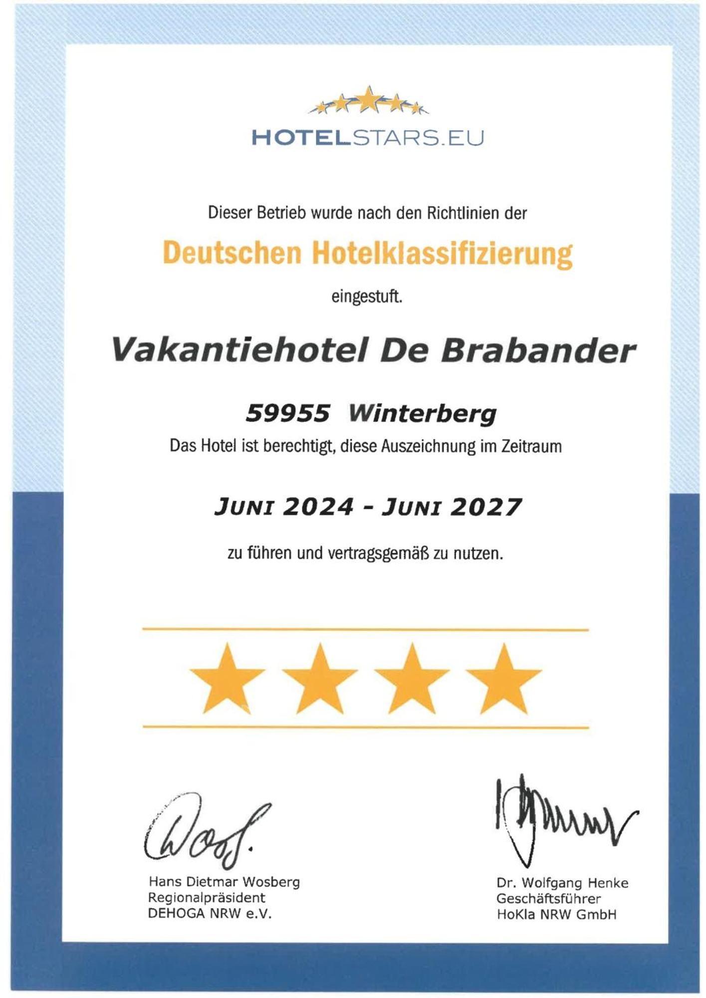 Vakantiehotel Der Brabander Винтерберг Екстериор снимка